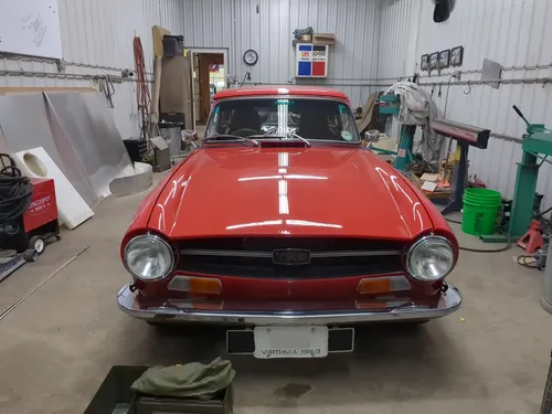 1969 Triumph TR6 PI RHD