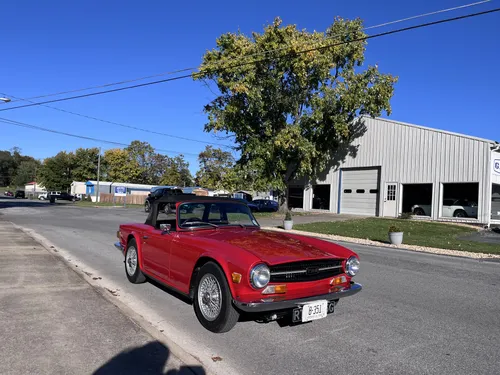 1969 Triumph TR6 PI RHD