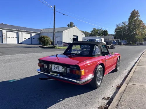 1969 Triumph TR6 PI RHD