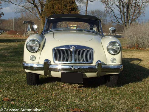 1958 MGA Old English White