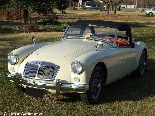 1958 MGA Old English White