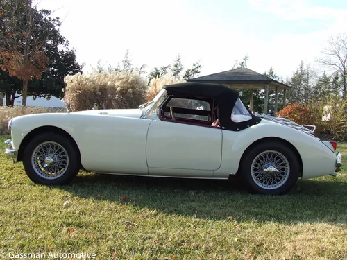 1958 MGA Old English White