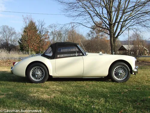 1958 MGA Old English White