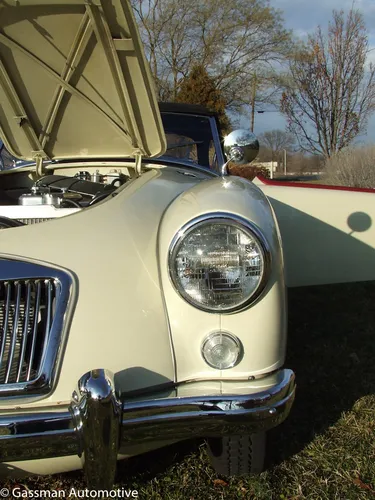 1958 MGA Old English White