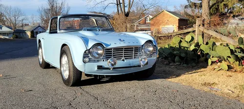 1963 Triumph TR4 from California