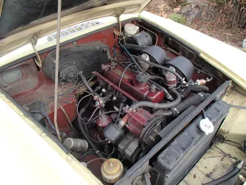 1970 MGB Gt Primrose Yellow