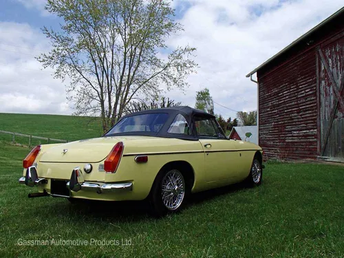 1970 Split Bumper MGB Roadster