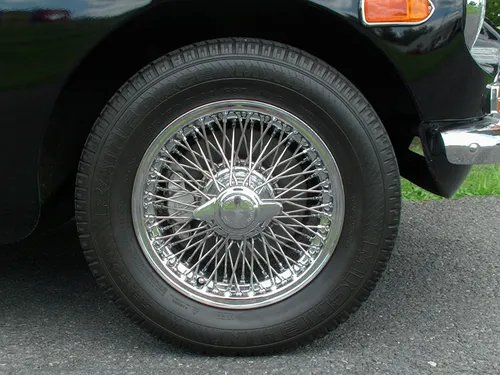 1973 Chrome Bumper MGB Black